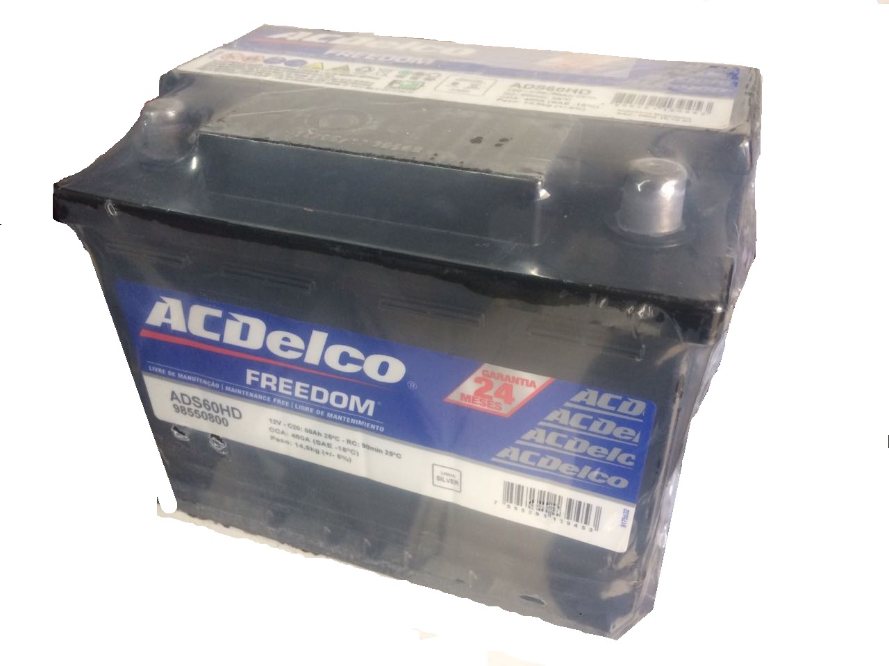 Bateria 70 Ah Ac Delco - Original Gm - A Base De Troca.